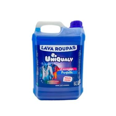 Imagem de Lava Roupa Uniqualy Multi Ação Lavagem Perfeita Sabão Liquido 5L