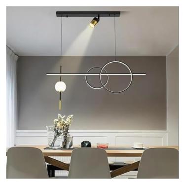 Imagem de Luzes de teto, decoração moderna para casa, lustres compatíveis com lustres de sala de jantar, luminárias pendentes, lâmpadas suspensas compatíveis com luminárias de teto, iluminação interna