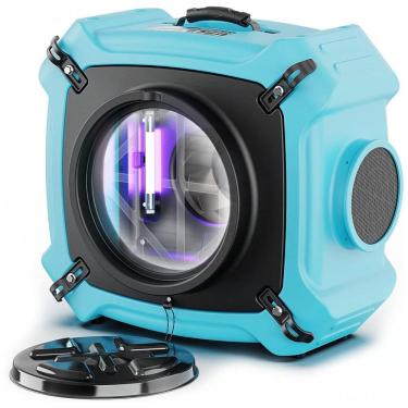 Imagem de Purificador de Ar HEPA Max 870 com Filtragem de 3 Estágios e Tecnologia para Restaurar a Qualidade do Ar, Alorair, Azul
