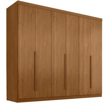 Imagem de Guarda Roupas Casal 6 Portas 4 Gavetas Alvorada Madeirado