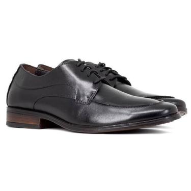 Imagem de Sapato Social Masculino Democrata Metropolitan Moscato Couro Confortáv