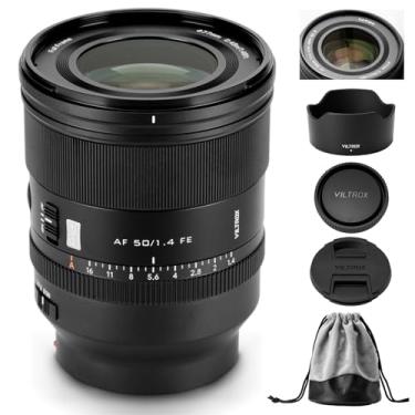 Imagem de VILTROX 50mm F1.4 Pro FE Lente Full Frame para Sony E, Lente Prime Padrão com Foco Automático e Grande Abertura e Motor HyperVCM para Sony E-Mount ZV-E1 A7IV A7C A9III A1 A7SIII A7RII A7III A7RIII
