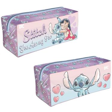 Imagem de ESTOJO PVC CRISTAL GG DISNEY STITCH - 5382 - DAC