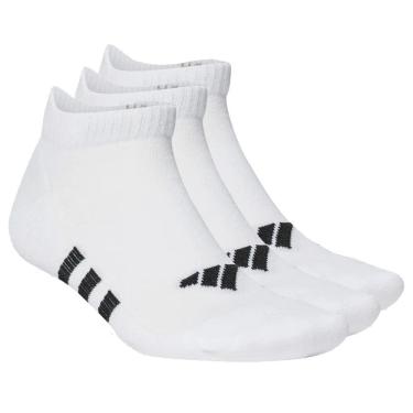 Imagem de Kit 3 Pares De Meias Adidas Performance Cano Baixo Unissex
