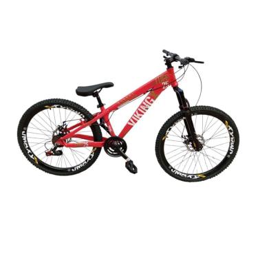Imagem de Bicicleta 26 VikingX T25 24v Freio Disco Mecânico Pneu Aro 26 Cravudo-Unissex