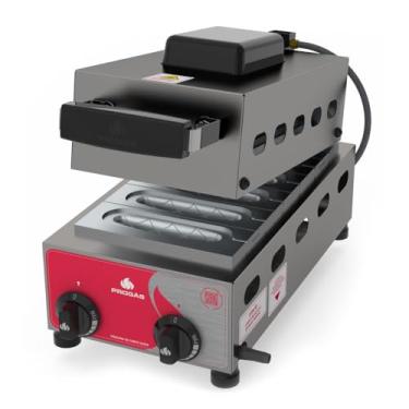 Imagem de Máquina de Crepe no Palito a Gás 6 Cavidades PRK-60G Progás