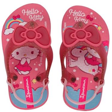 Imagem de Chinelo Infantil MeninaBebê Hello Kitty Baby Ipanema De Dedo Sandalia (Rosa, BR, Criança de 1 a 3 anos, Numérico, 22)