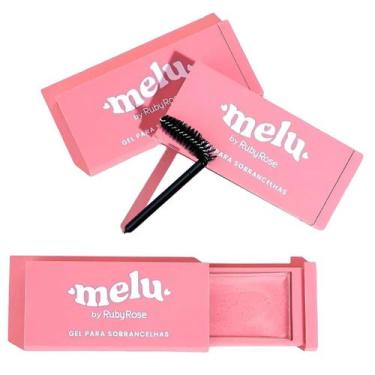 Imagem de Gel de Sobrancelha Modelador Máscara Melu Ruby Rose 10G