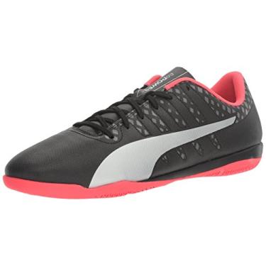 Imagem de PUMA Tênis masculino Evopower Vigor 4 Indoor Trainer, Puma Preto/PUMA Silver/Quiet Shade/Bright Plasma, 11.5
