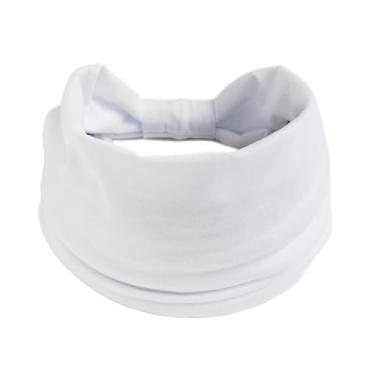 Imagem de Bandanas elásticas para mulheres, faixa de cabeça esportiva absorvente com nó macio para atividades diárias de ioga e treino