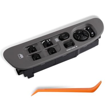 Imagem de Painel de controle de janela elétrica do lado do motorista mestre adequado para Dodge Ram 1500 2500 3500 2002-2009, adequado para Dodge Dakota Quad Cab 2001-2004, adequado para Dodge Durango 2001-2003