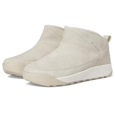 Imagem de Columbia Chinelo feminino de camurça Minx Xtra Shorty, Pedra escura/sal marinho, 6 Wide