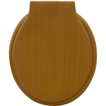 Imagem de Assento Sanitário Injetado Vision Tampa Oval Redondo (CARAMELO (SOPRADO))