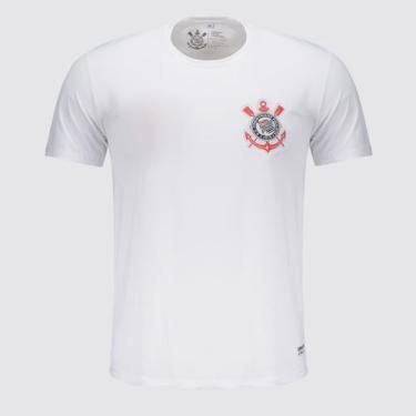 Imagem de Camisa Corinthians Brasão Dry Branca - Coimbra, EG