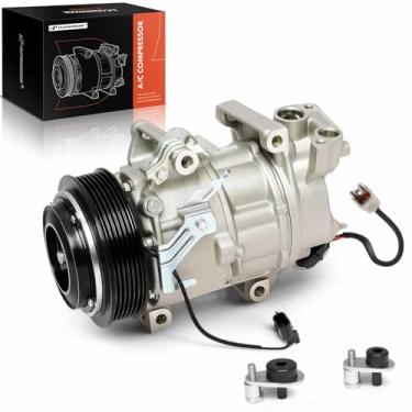 Imagem de A-Premium Compressor De Ar Condicionado Com Embreagem Compatível Nissan Altima 2013-2018, Rogue 2014-2020, 2,5 L
