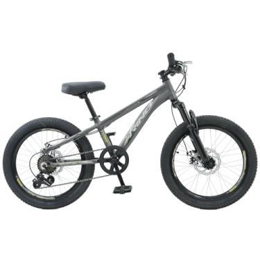 Imagem de BICICLETA ARO 20 RINO INFANTIL FREIO A DISCO CAMBIO SHIMANO (Grafite)