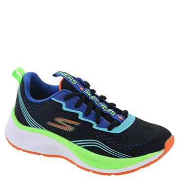 Imagem de Skechers Tênis esportivo Elite para meninos, Preto/Multi, 18