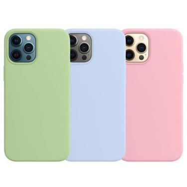 Imagem de Combo Capinhas Silicone para Todos iPhone - Diversos Modelos Confira -