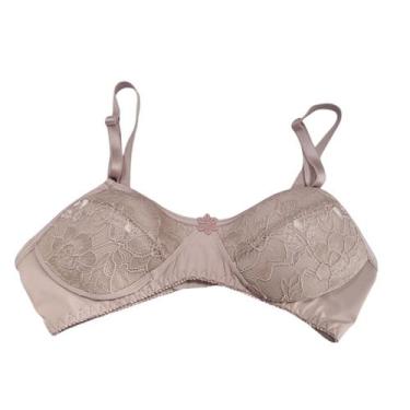 Imagem de Sutiã Menina Moça Lycra E Renda Com Bojo Alça Com Regulagem - Finesse,
