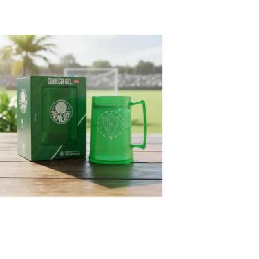 Imagem de Caneca gel 300ml - palmeiras - brasfoot