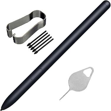 Imagem de Caneta Stylus Galaxy Book5 Pro 360 para Galaxy Book 4 360 S de substituição para Samsung Galaxy Book5 Pro S Pen com pontas, peça de reparo para caneta Galaxy Book4 Pro (preta)
