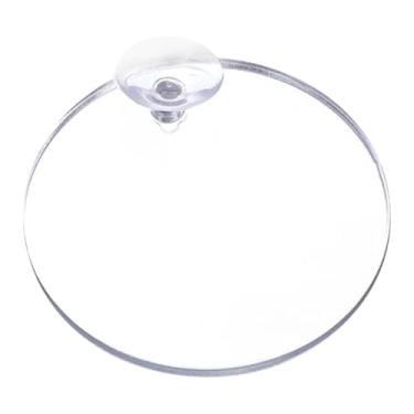 Imagem de Bothyi Espelho de treinamento para betta em acrílico, redondo, decorativo e, acessório para aquário de peixe betta, 6cm