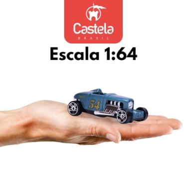 Imagem de Brinquedo Carrinho Miniatura Esportivo Sortidos Colecionável 1:64 - Castela