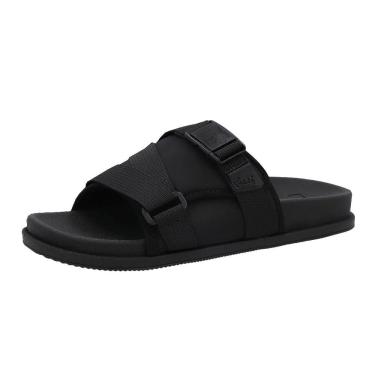 Imagem de Chinelo Feminino Plataforma Poofy Tira Slide Macio Usaflex