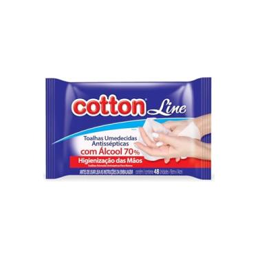 Imagem de Toalha Umedecida Antisséptica Álcool 70%