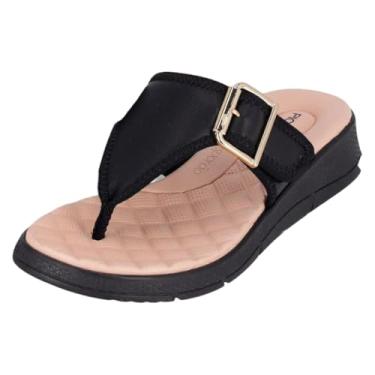 Imagem de Chinelo Feminino Anabela Fácil Calce Esporão Piccadilly