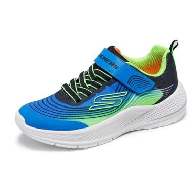 Imagem de Skechers Tênis masculino Microspec Advance, Azul/limão, 16