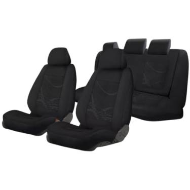 Imagem de Jogo de Capas de Banco em Tecido Compatível com Gol G1 G2 G3 G4 para Proteção e Conforto