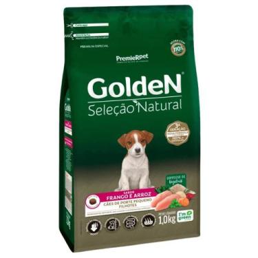 Imagem de Ração Golden Seleção Natural Mini Bits Para Cães Filhotes de Porte Peq