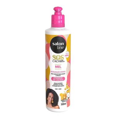 Imagem de Ativador de Cachos Sos Cachos Mel Salon Line 300Ml