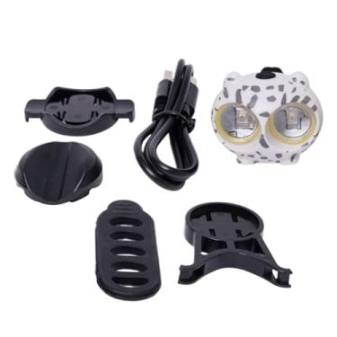 Imagem de Luzes traseiras de bicicleta, farol traseiro compacto para ciclismo, lanterna traseira brilhante com 5 modos para estrada, deslocamento, acampamento, noite, montanha, sujeira