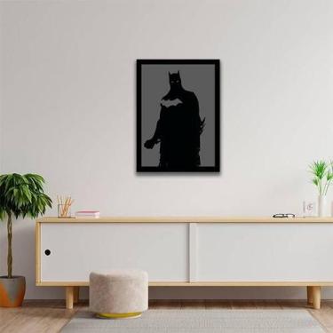 Imagem de Quadro Decorativo Decorativo Silhueta Batman - Quadros On-Line