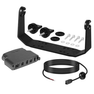 Imagem de 740149-1 Suporte Gimbal - 740184-1 Bandeja coletora de cabos HCCT - 720057-1 Cabo de alimentação, adequado para todos os dispositivos Humminbird Helix 8/9/10