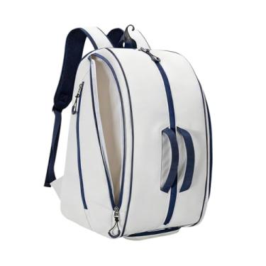 Imagem de Aymzbd Mochila organizadora para raquete de pickleball e padel, ideal para mulheres e homens, Cinza