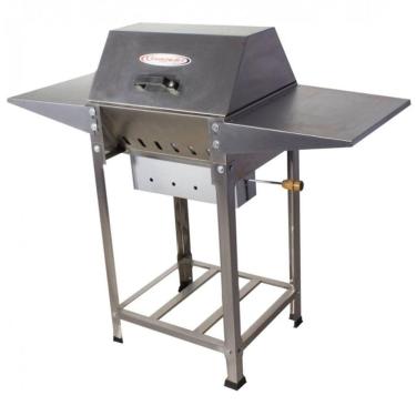 Imagem de Churrasqueira Inox a Bafo e Carvão Itajobi