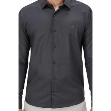 Imagem de CAMISA MANGA LONGA SLIM MASCULINA OGOCHI-Masculino