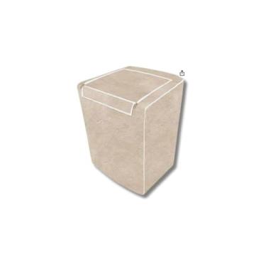 Imagem de Capa para Máquina de Lavar, PVC e Polipropileno, 68x89x98cm, Compatível com Consul, Brastemp, Electrolux