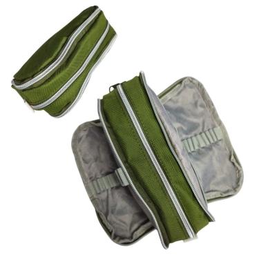 Imagem de Estojo Material Escolar Duplo Grande Volta às Aulas Canetas Lápi Organizador Ensino Médio Faculdade