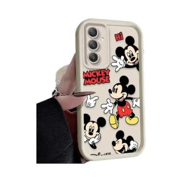Imagem de Capa De Telefone Disney Mickey Minnie Para Samsung Galaxy A54 A05 A34 
