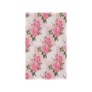 Imagem de Wassud Roses Light Switch Cover Plate Decorativas Placas de Parede para Tomadas Elétricas em Branco