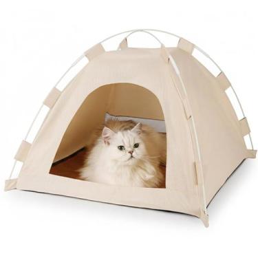 Imagem de Tenda Caminha Gato Cachorro Pet Casinha Dobravel Portatil Animais Esti