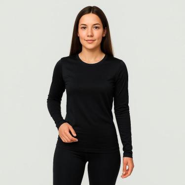 Imagem de Segunda Pele Térmica Feminina Corrida Academia Conforto-Feminino