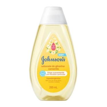 Imagem de Sabonete Líquido Johnson's Baby Glicerina Camomila 200ml