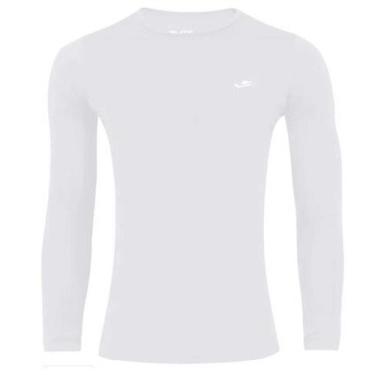 Imagem de Camiseta Elite Térmica Manga Longa Infantil - Branco, 6