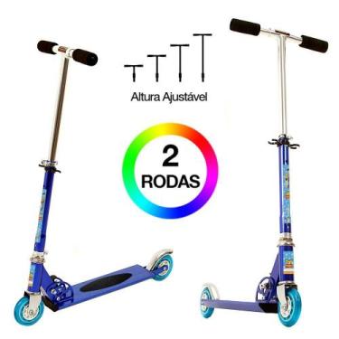 Imagem de Patinete Scooter Filme Toy Story Infantil Azul de Alumínio - DM Radica