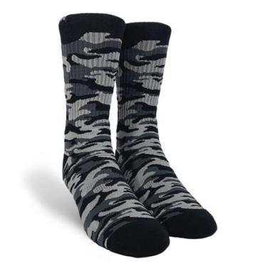 Imagem de Meia Esportiva Norden Camuflada Cano Alto